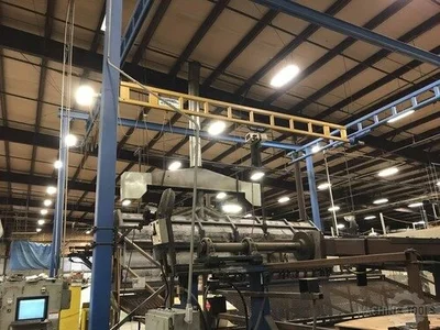 USED SHEINER ROCK AND ROLL ROTATIONAL MOLDER