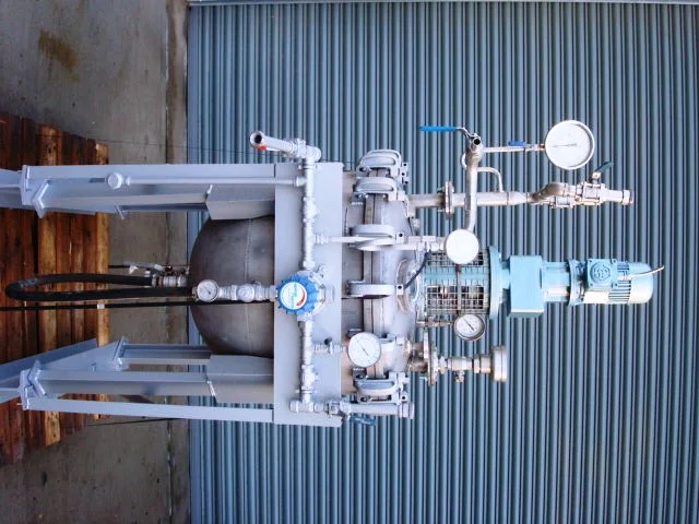 225L S/S Jktd Hemispherical Reactor