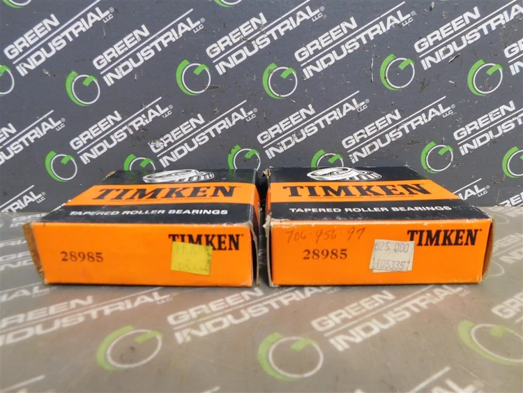 Used TIMKEN 28985 Bearings Wisconsin US | Green Industrial #884589