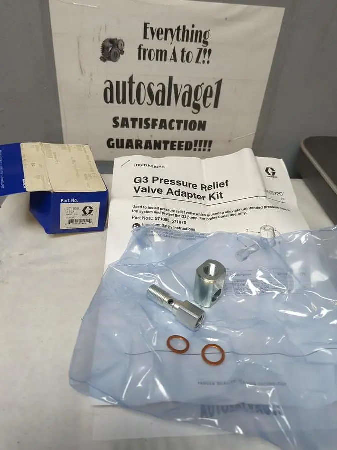 New | in-Stock GRACO 571058 Pump & Valve Parts Ohio US | Surplus Asset Holdings #1246217
