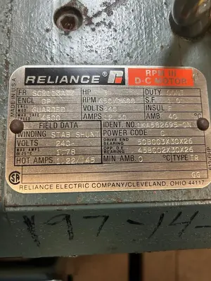 Used RELIANCE SC2113ATZ Industrial Controls Ohio US | Surplus Asset Holdings #1364320