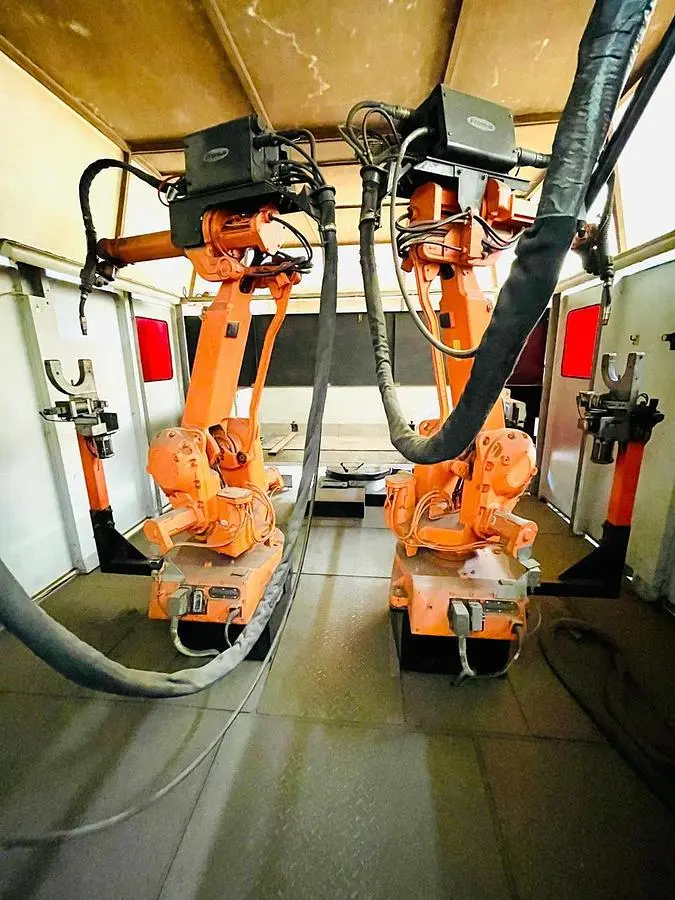 Used 2006 ROBOLUTION 2X ABB IRB 2400L Robotic Welding Cells CZ | Amaron s.r.o. #1068089