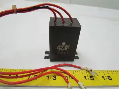 Nissen 5Q530333P 550VAC 330HM capacitor from Okuma mach Lot of 2