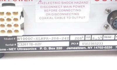 NEW BLACKSTONE N1000C-XLKPA-208-24T NEPTUNE ULTRASONIC GENERATOR