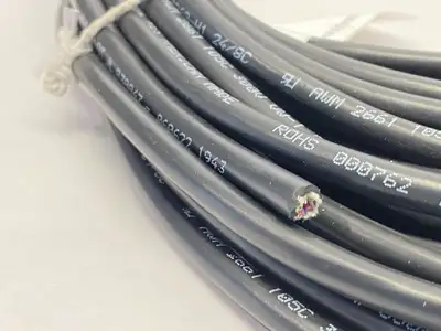 USED LUMBERG AUTOMATION SINGLE ENDED CORDSET MALE M12 8-PIN 15M