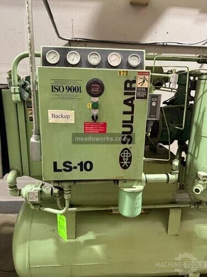 Used SULLAIR LS-10 Rotary Screw & Sliding Vane Air Compressors Illinois US | Meadoworks #1492193