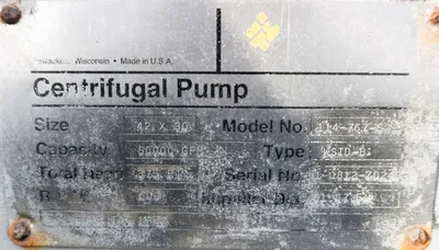 USED ITT INDUSTRIES 114-767-521 42X30