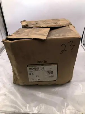 Michigan Tube HP-6 3/4″ Red Rubber End Caps/Plugs -NIB of Approx. 2500