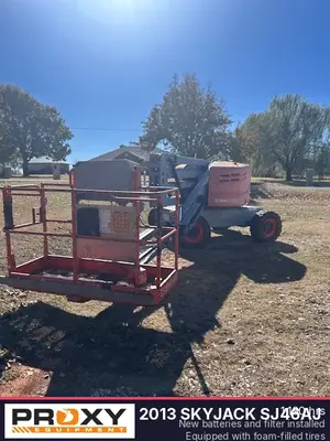 Used 2013 SKYJACK SJ46AJ Articulating Boom Lifts Oklahoma US | Proxy Equipment #1380969