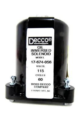 NEW DECCO 17-674-056 OIL IMMERSED SOLENOID 17674056