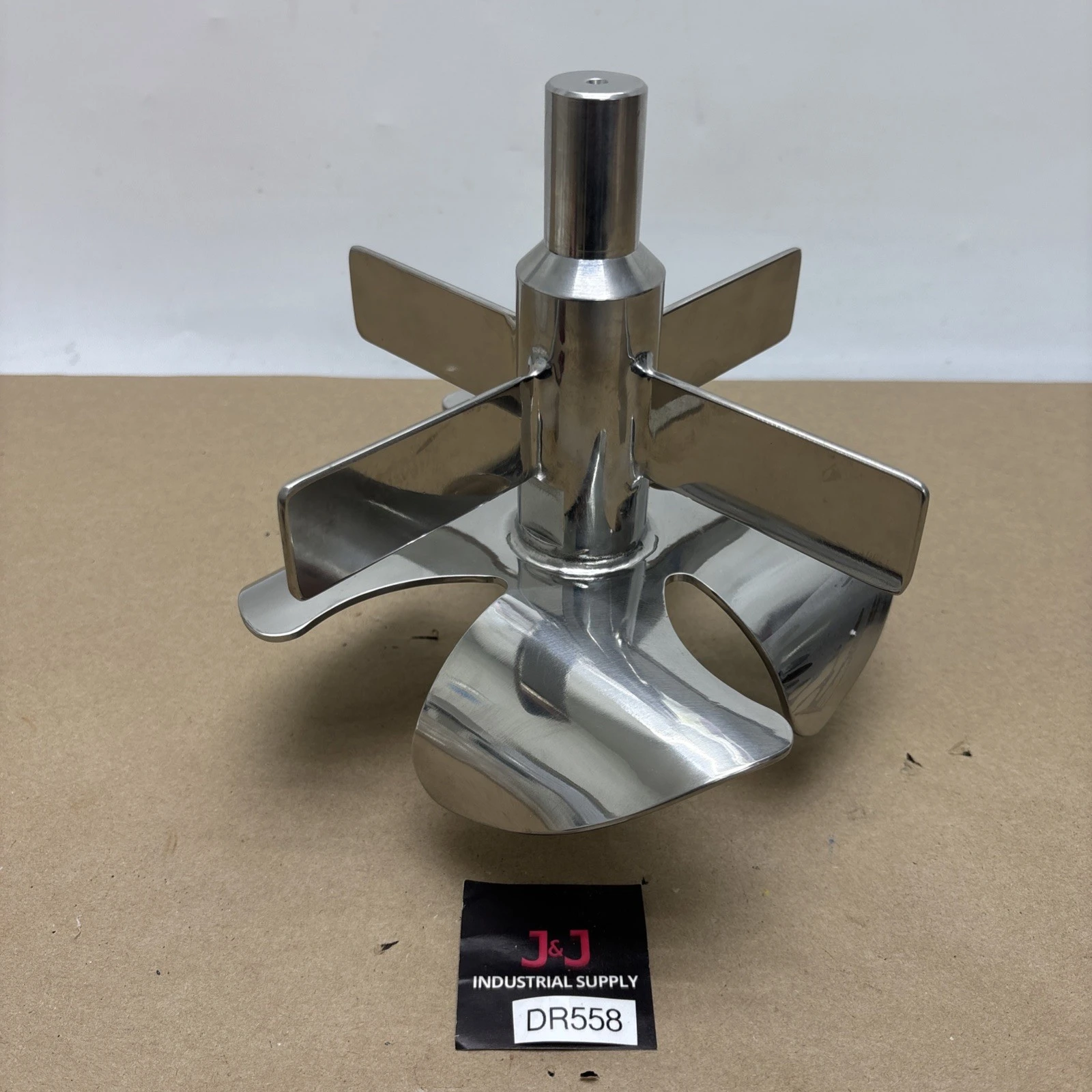 SHIMAZAKI impeller/turbine/agitator,stainless steel New Out Of Box Fast Shipping