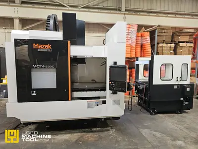 MAZAK VCN 530C 2-Pallet CNC Vertical Machining Centers | Used Machine Tool (8)
