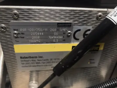 USED 2013 NABERTHERM RSR-B 120/750/11