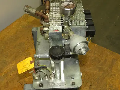 Hawe MP44A-H6.0/B11T-7869901USA Hydraulic Pump 4 Stack Valve Block 24VDC