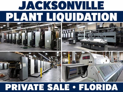 Jacksonville Web Offset Printing Plant Liquidation – Private Sale