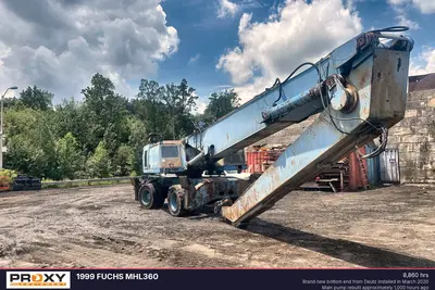 Used 1999 FUCHS MHL360 Material Handlers Pennsylvania US | Proxy Equipment #1385030