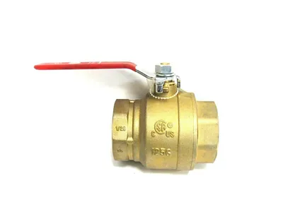 NEW JMF 125G SHUT OFF VALVE 2" ASME 816.33 CGA 316 600 WOG 9BX3 2" FIPx2" FIP
