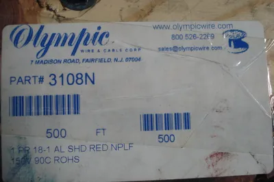 NEW OLYMPIC WIRE 3108N 500 FT