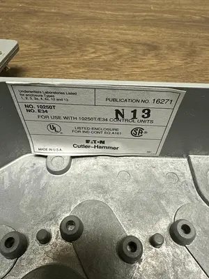 New | in-Stock EATON 10250TN13 Miscellaneous Equipment (Electrical & Power) | Surplus Asset Holdings #1198230