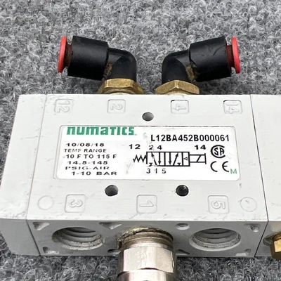 Used Numatics L12BA452B000061 Solenoid Valves California US | Davliegogo LLC #1705955