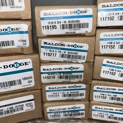 NEW MIXED LOT OF BALDOR DODGE SEE PHOTOS & DESCR. FAST SHIPPING! + WARRANTY