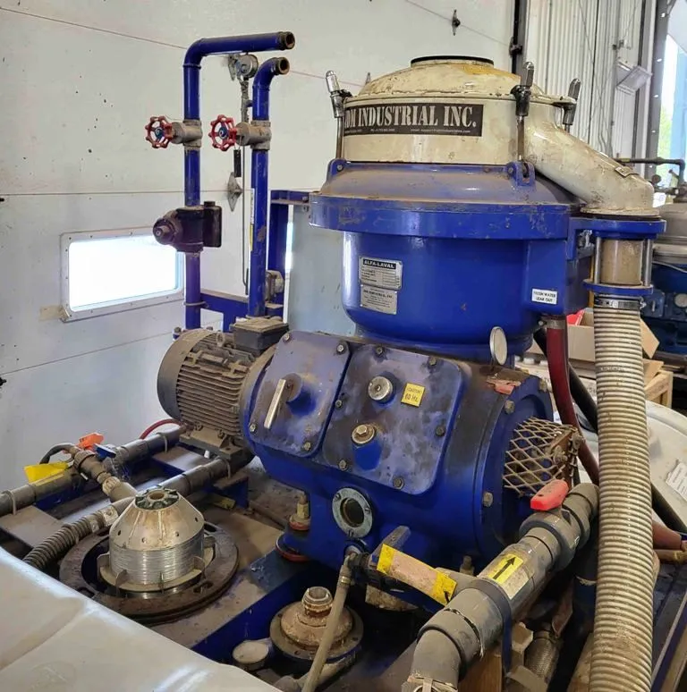Alfa-Laval MOPX 207 SGT-14-60 oil purifier, SS.