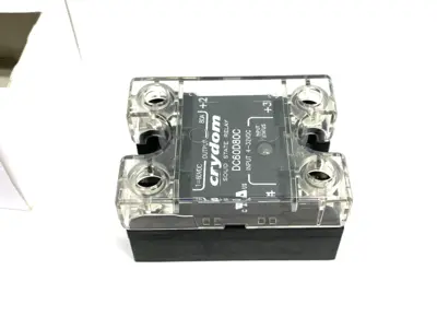 USED CRYDOM POWERPLUS SOLID STATE PHOTO-COUPLED RELAY 80A