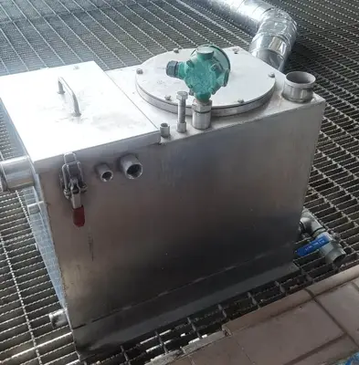 Macfuge 325 CHPT 3SK-P self-cleaning biodiesel purifier, 316SS.