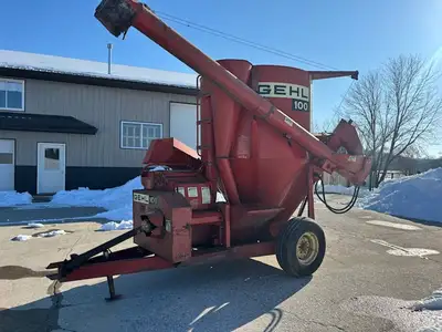 Used GEHL MX100 Grinder Mixer Nebraska US | Trustworthy Equipment #1403418