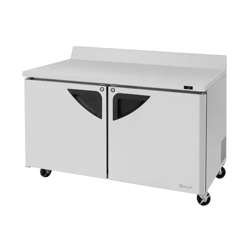 Turbo Air TWF-60SD-N 60 1/4" W Worktop Freezer w/ (2) Sections & (2) Doors, 115v