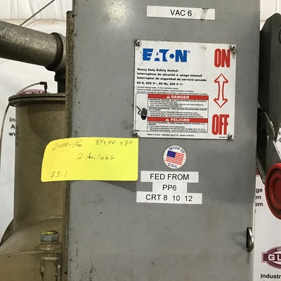 Dekker VMX0553KA1-00 Oil Sealed Liquid Ring Vacuum Pump System