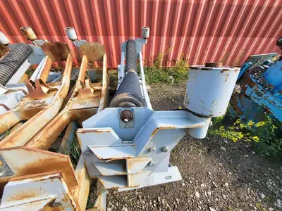 8ft. Conveyor V-Return Idler w/ Rubber Rollers