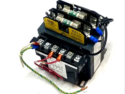 Used Cutler-Hammer Control Transformer 100VA w/ Primary Fuse Block Transformers Michigan US | Maverick Industrial Sales #1401081