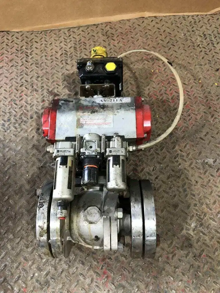 Flow-Tek 3″ Stainless Steel Pneumatic Ball Valve 140PSI