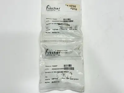 105 A002-600 10.0 | Fischer Connectors  Series 105 Locking Coax Plug 104037 - New