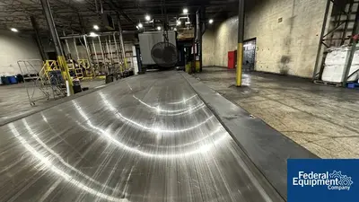 USED Sandvik 60" x 40' Sandvik Belt Flaker