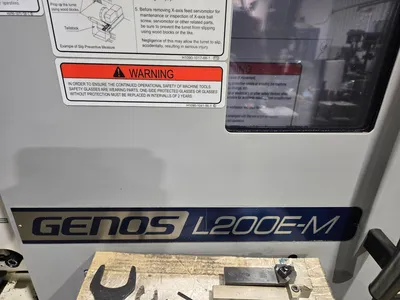 2016 OKUMA Genos L200E-MY Lathes CNC | Asset Exchange Corporation (10)