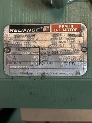 Used RELIANCE LC2512ATZ Industrial Controls Ohio US | Surplus Asset Holdings #1507186