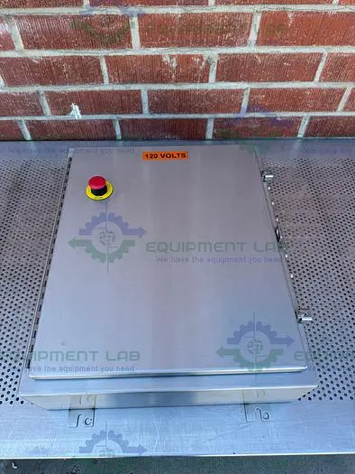 Used SCE STAINLESS STEEL INDUSTRIAL ENCLOSURE 7" X 20" X 24" Electronics & Components | Equipment Lab #486413