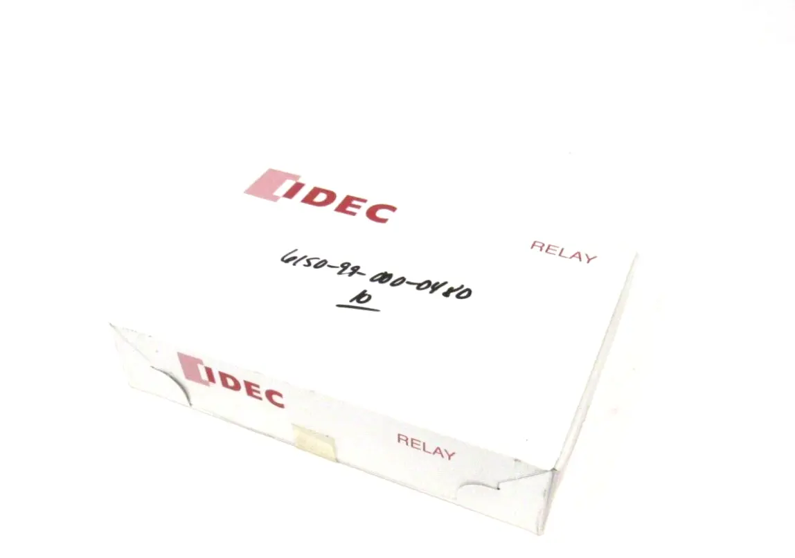 BOX OF 10 NEW IDEC RU4S-CD-D24 RELAYS RU4SCDD24