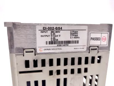 Used Cerus Titan GS Series 380-480V 3PH VFD Variable Speed Drives Michigan US | Maverick Industrial Sales #1468075
