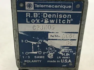 Used TELEMECANIQUE C2JK05 Relays & Switches Michigan US | Ideal Machinery #1173998