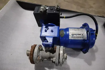 1" Jamesbury Stainless Ball Valve QUADRA-POWR II STOCK S-619