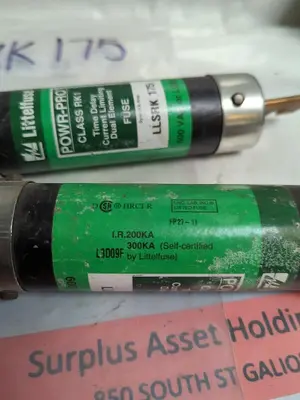 Used LITTELFUSE LLSRK175 Miscellaneous Equipment (Electrical & Power) | Surplus Asset Holdings #1196609