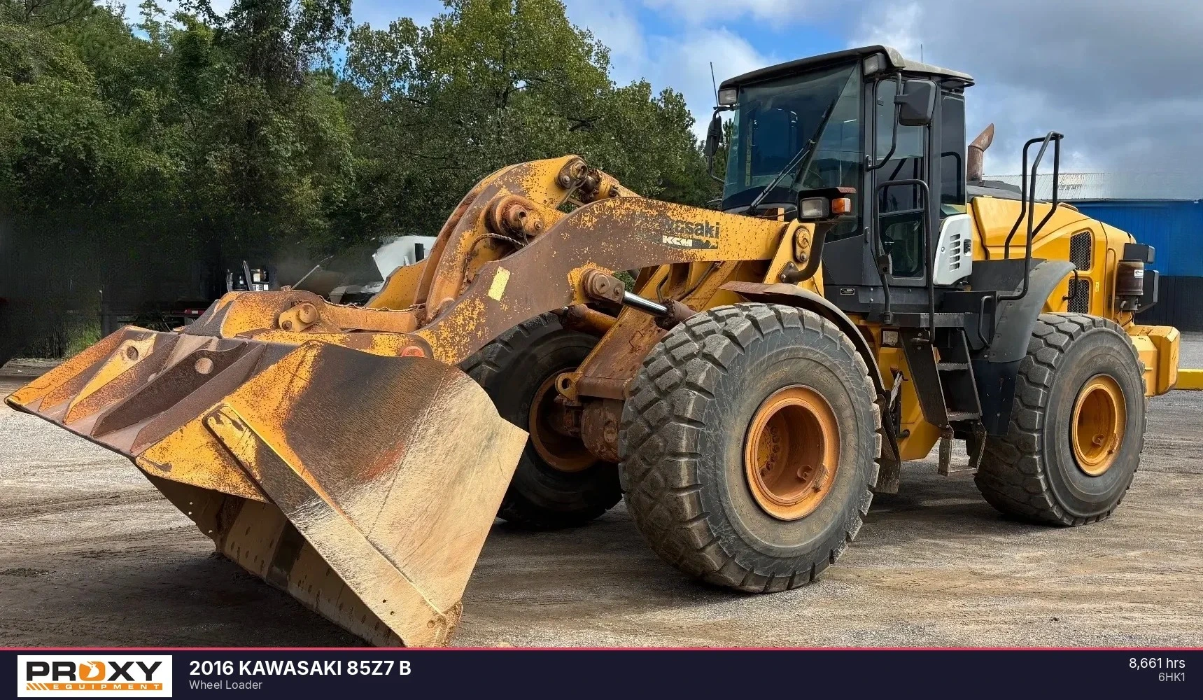 Used 2016 KAWASAKI 85Z7 Wheel Loaders Alabama US | Proxy Equipment #1516598