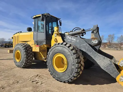Used 2015 JOHN DEERE 744K-II Wheel Loaders Utah US | Berry Machinery #910835