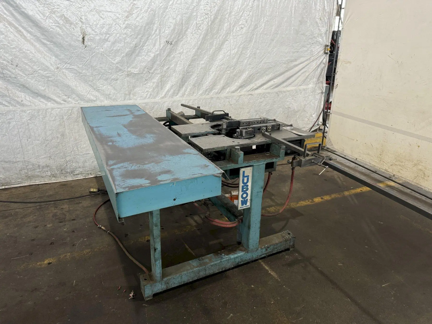 36" LUBOW DWB-2 DOUBLE END HORIZONTAL BENDER. STOCK # 0308822