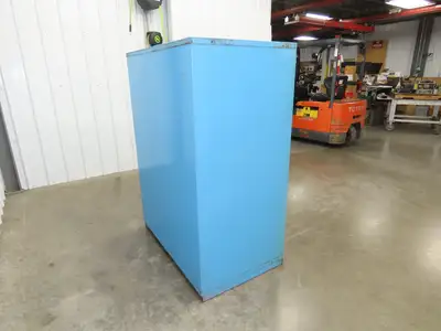 Nu-Era Modular Tool Storage Cabinet 9 Drawer 45x28x61" Stanley Vidmar Blue