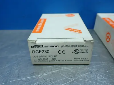 New | in-Stock IFM OGE280 Photoelectric Sensors Ohio US | HGR 24 #1069590