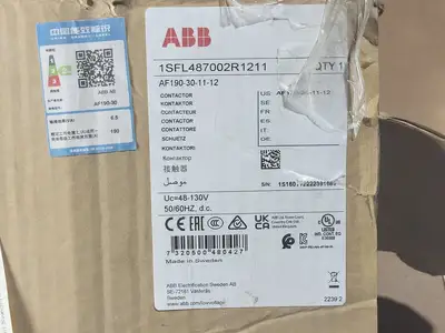 New | in-Stock ABB AF190-30-11-12 Switchgears British Columbia CA | Lenmark #1430326